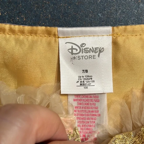 Disney Store maleficent sleeping beauty aurora costume size 7/8 - Picture 6 of 9